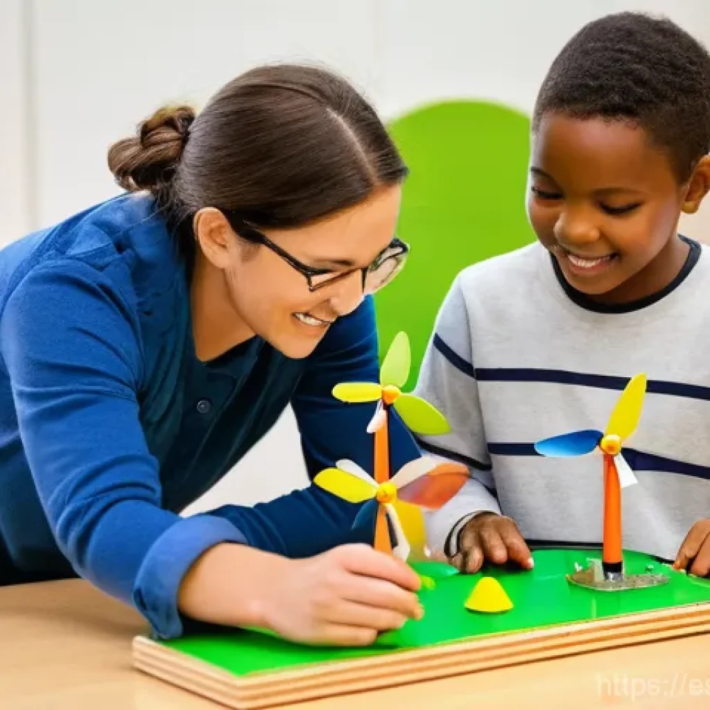 생태적 감수성을 높이는 환경 교육 경과 - **Prompt:** A diverse group of people, including adults and children (all appropriately clothed in c...